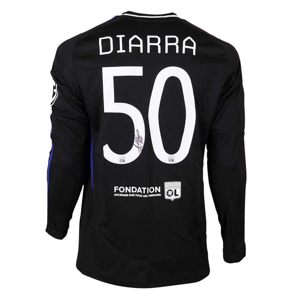 Lassine Diarra Olympique Lyonnais shirt