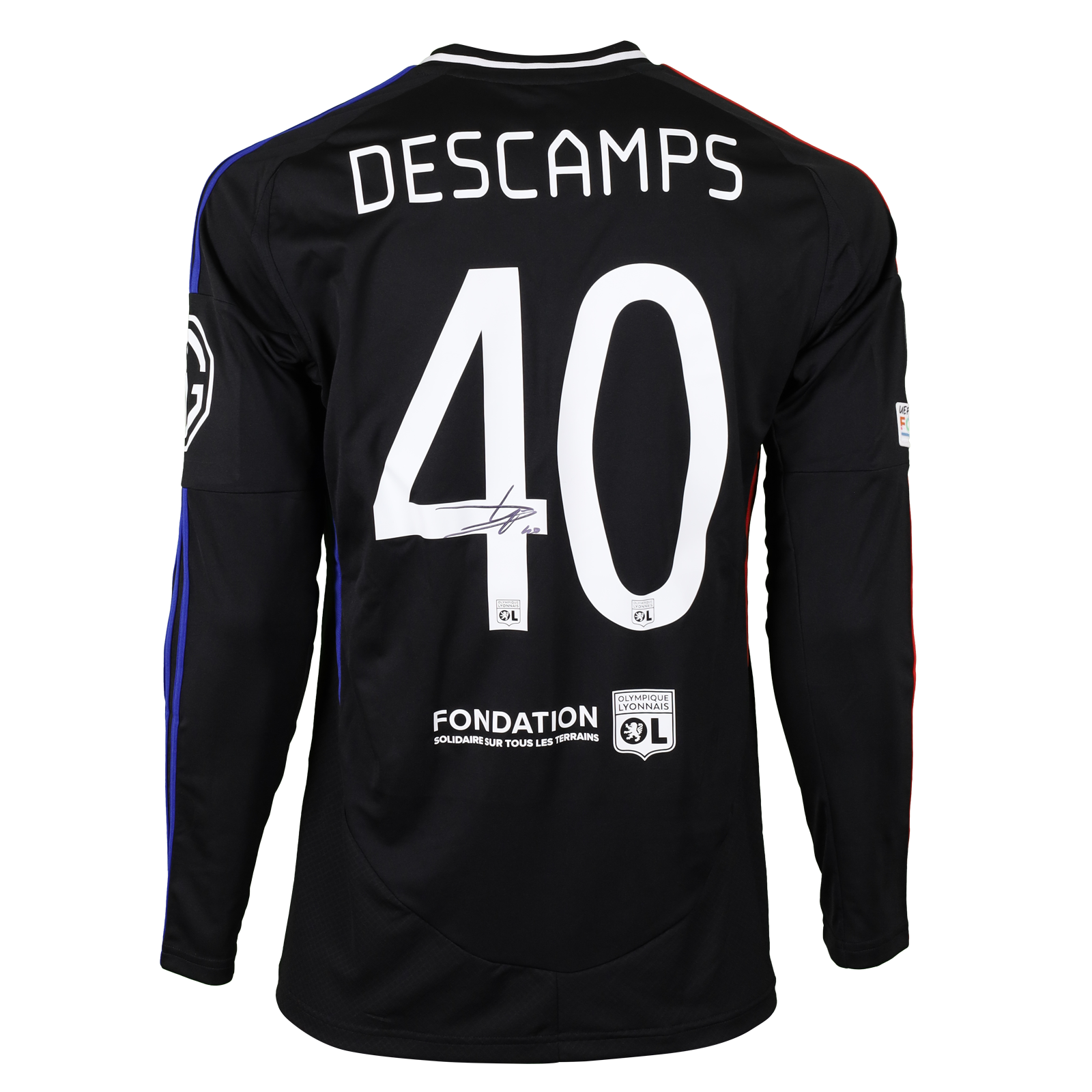 Rémy Descamps  Olympique Lyonnais shirt