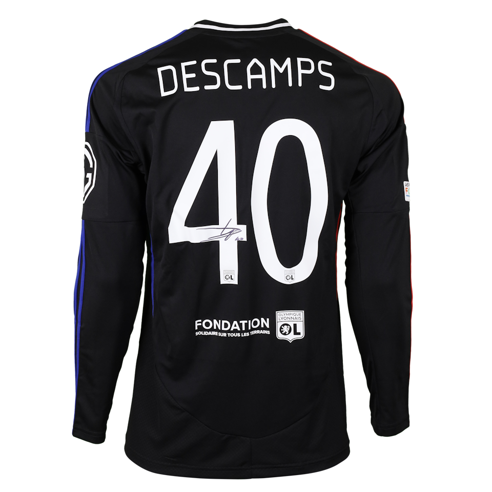 Rémy Descamps  Olympique Lyonnais shirt