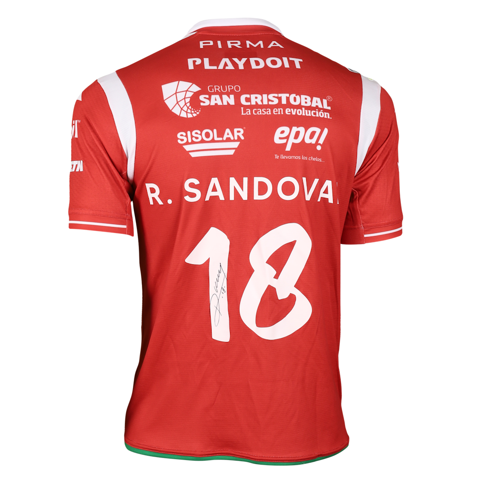 Raúl Martín Sandoval Zavala Necaxa jersey