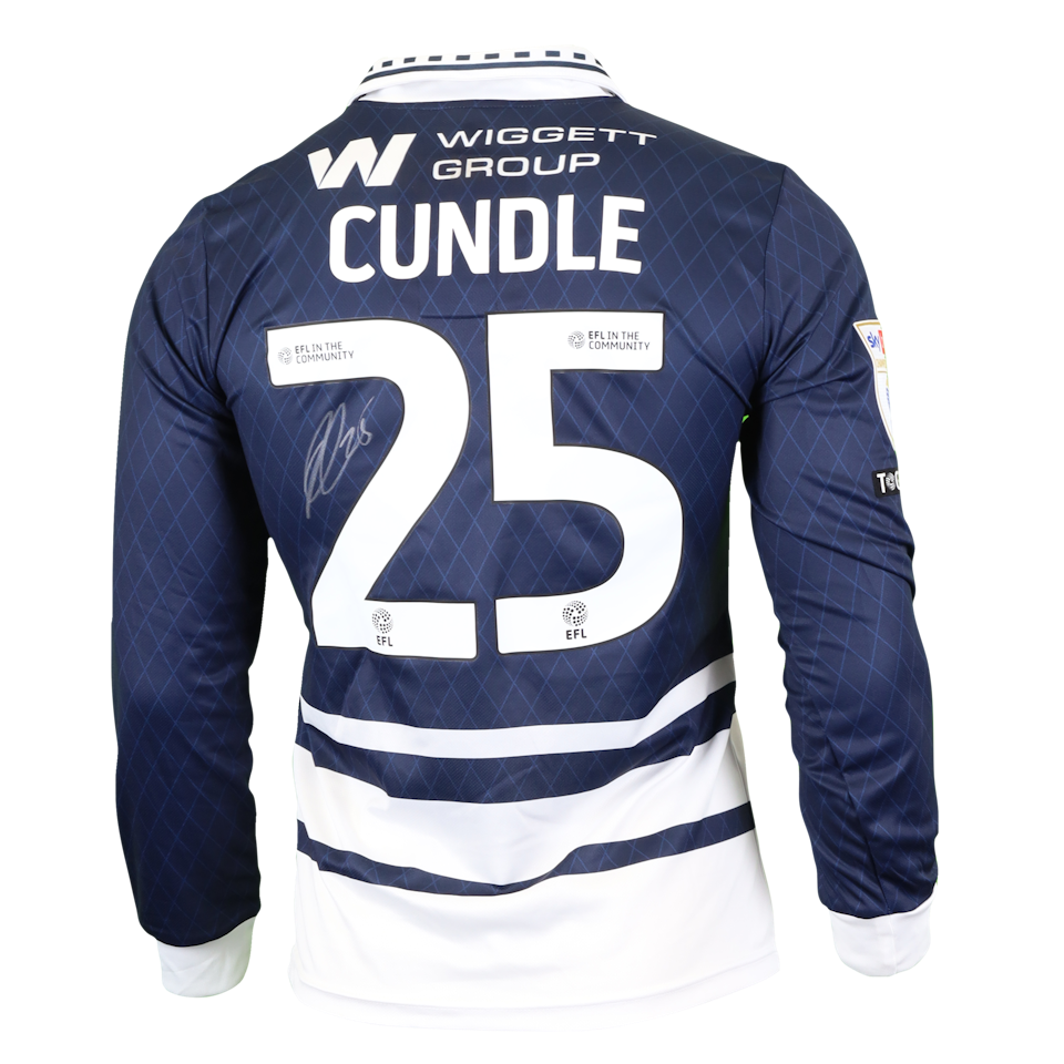 Luke Cundle Millwall jersey