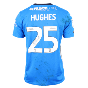 Sam Hughes Peterborough United shirt