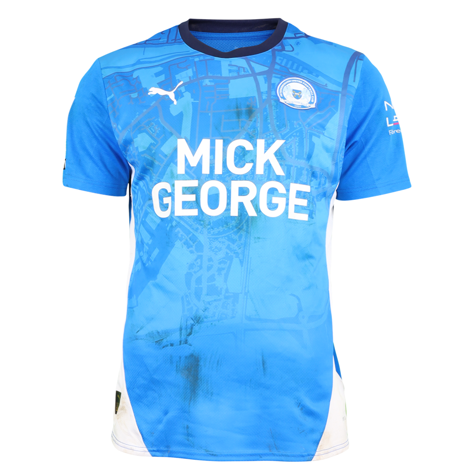 Sam Hughes Peterborough United shirt