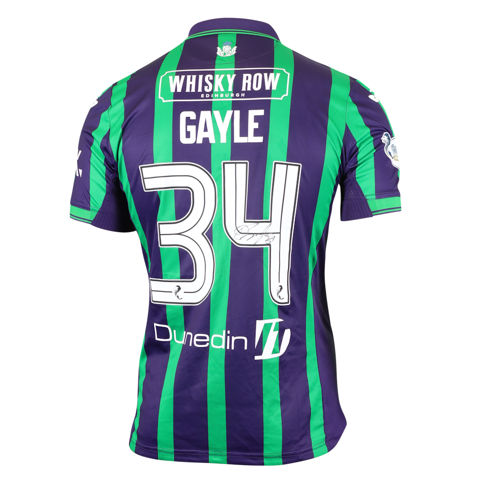 Dwight Gayle Hibernian shirt