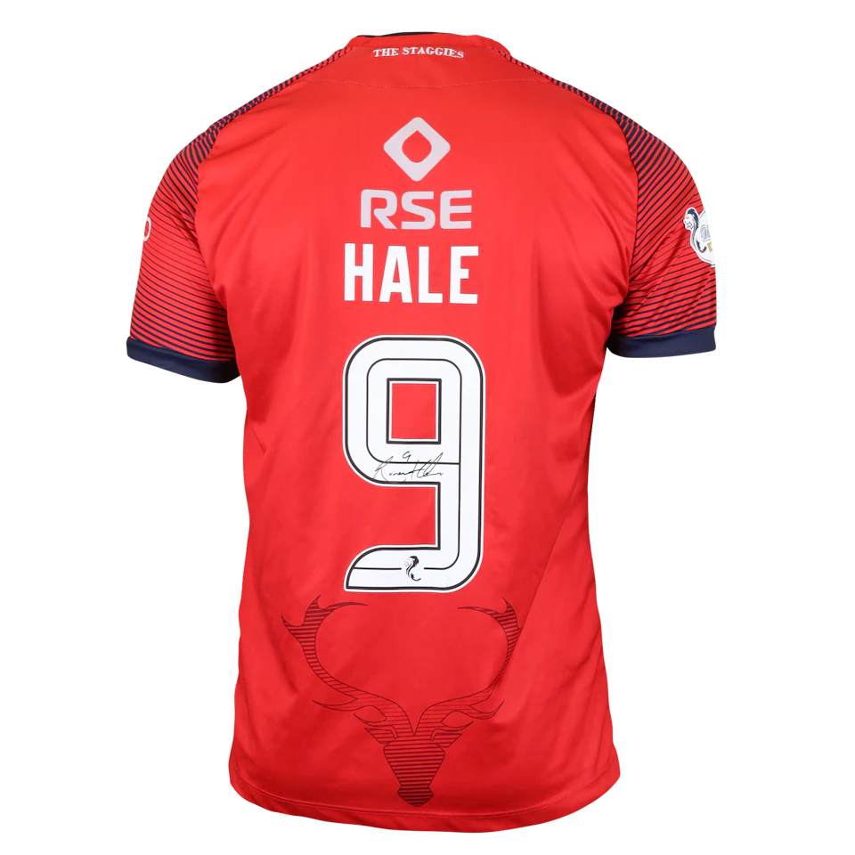 来自Ross County的Ronan Hale球衣