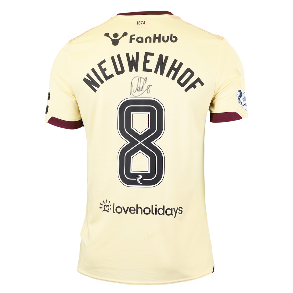 Calem Nieuwenhof Heart of Midlothian jersey