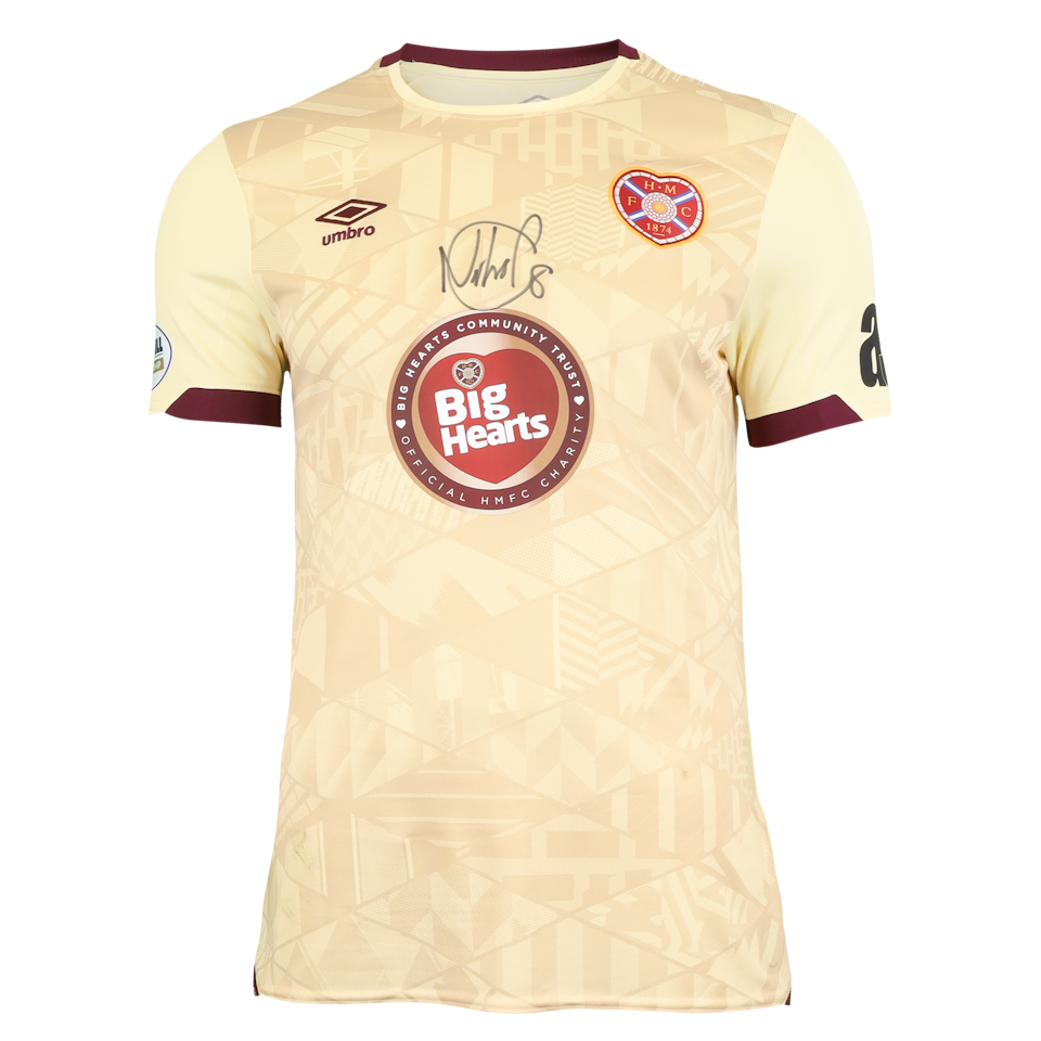 Calem Nieuwenhof Heart of Midlothian jersey
