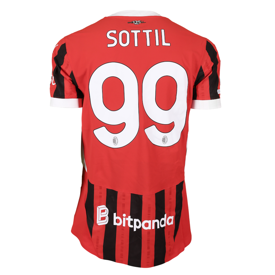 Camisola de Riccardo Sottil, AC Milan