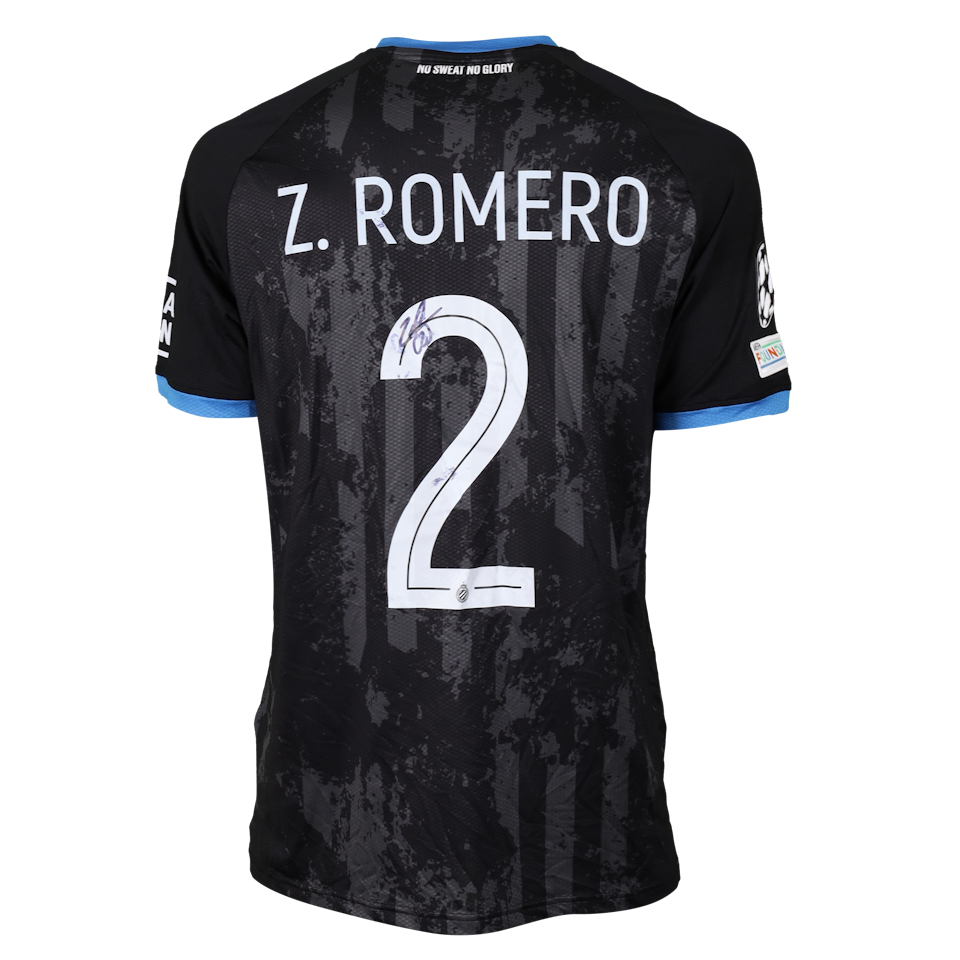 Z Romero Club Brugge shirt