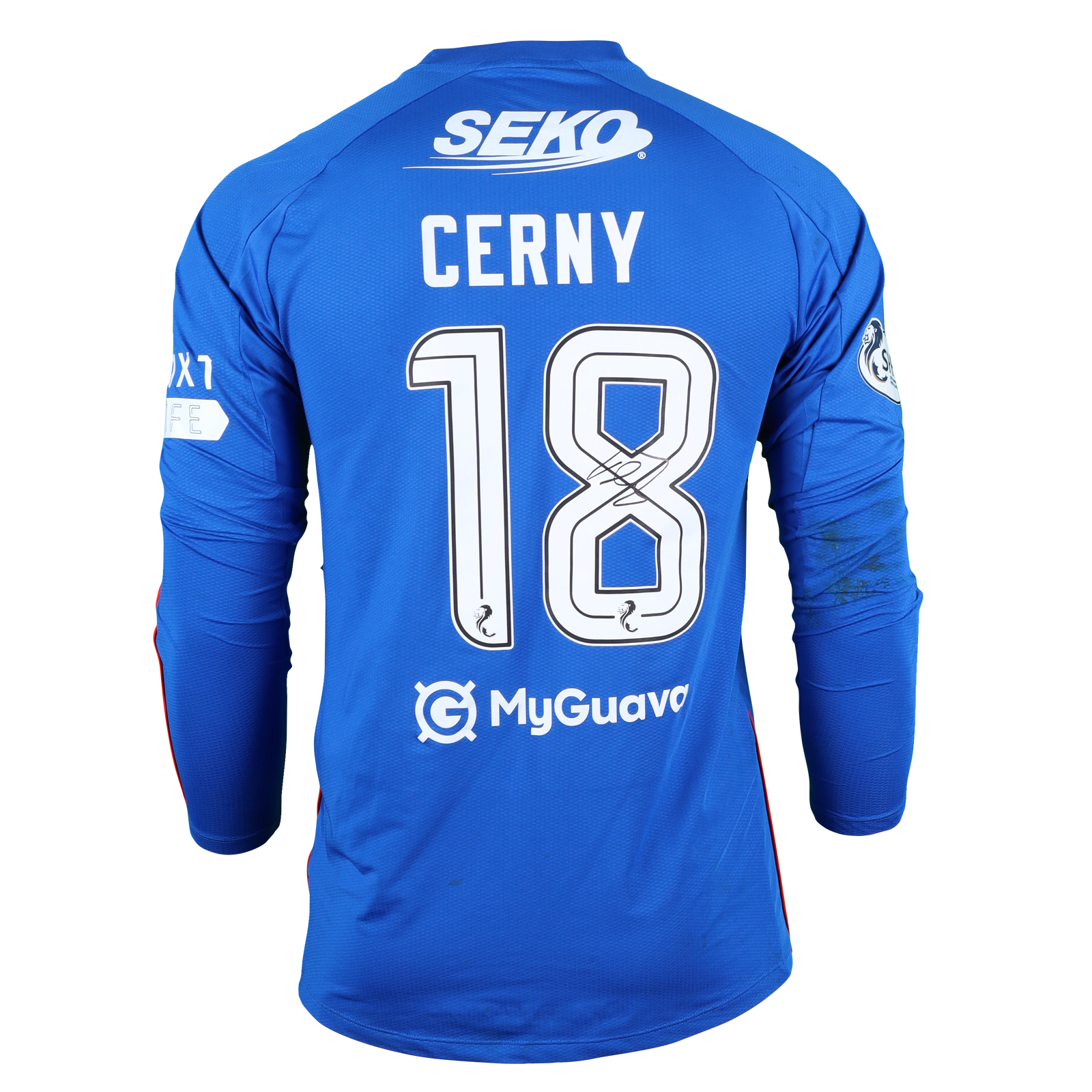Václav Černý Rangers jersey