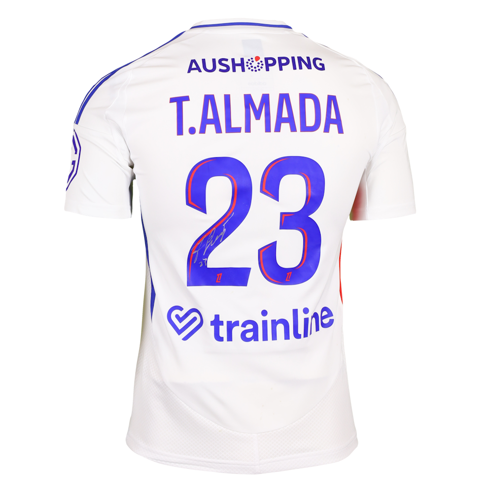 Thiago Almada Olympique Lyonnais camisa.