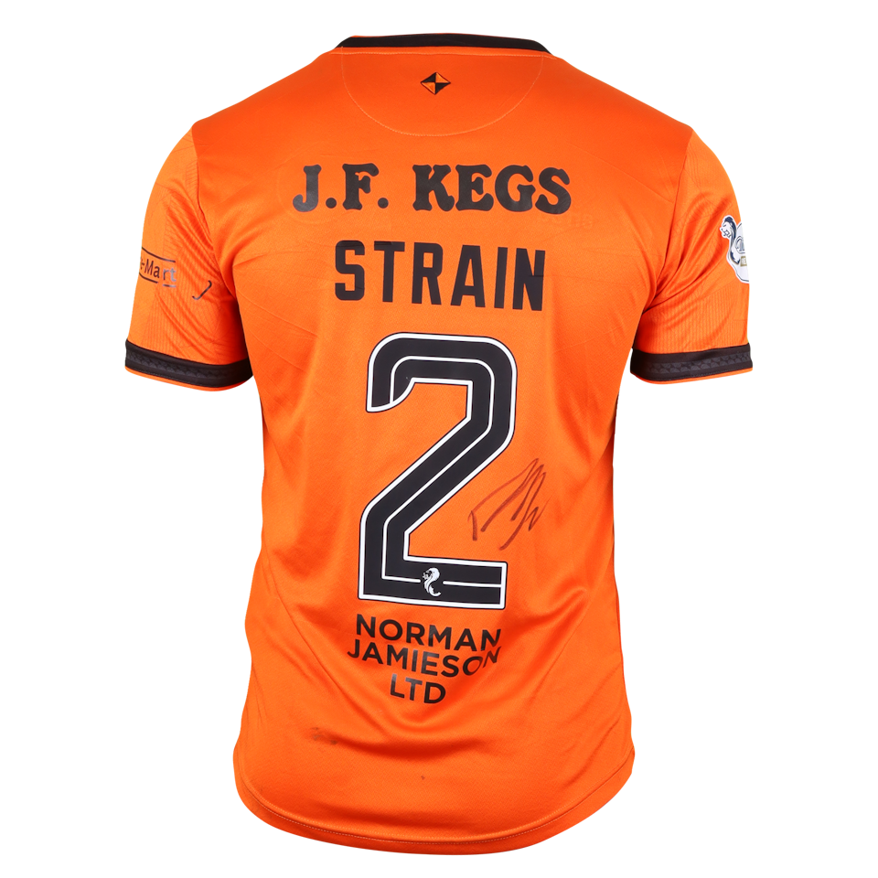 Ryan Strain Dundee United shirt