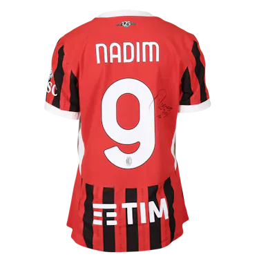 来自AC Milan Women的Nadia Nadim球衣