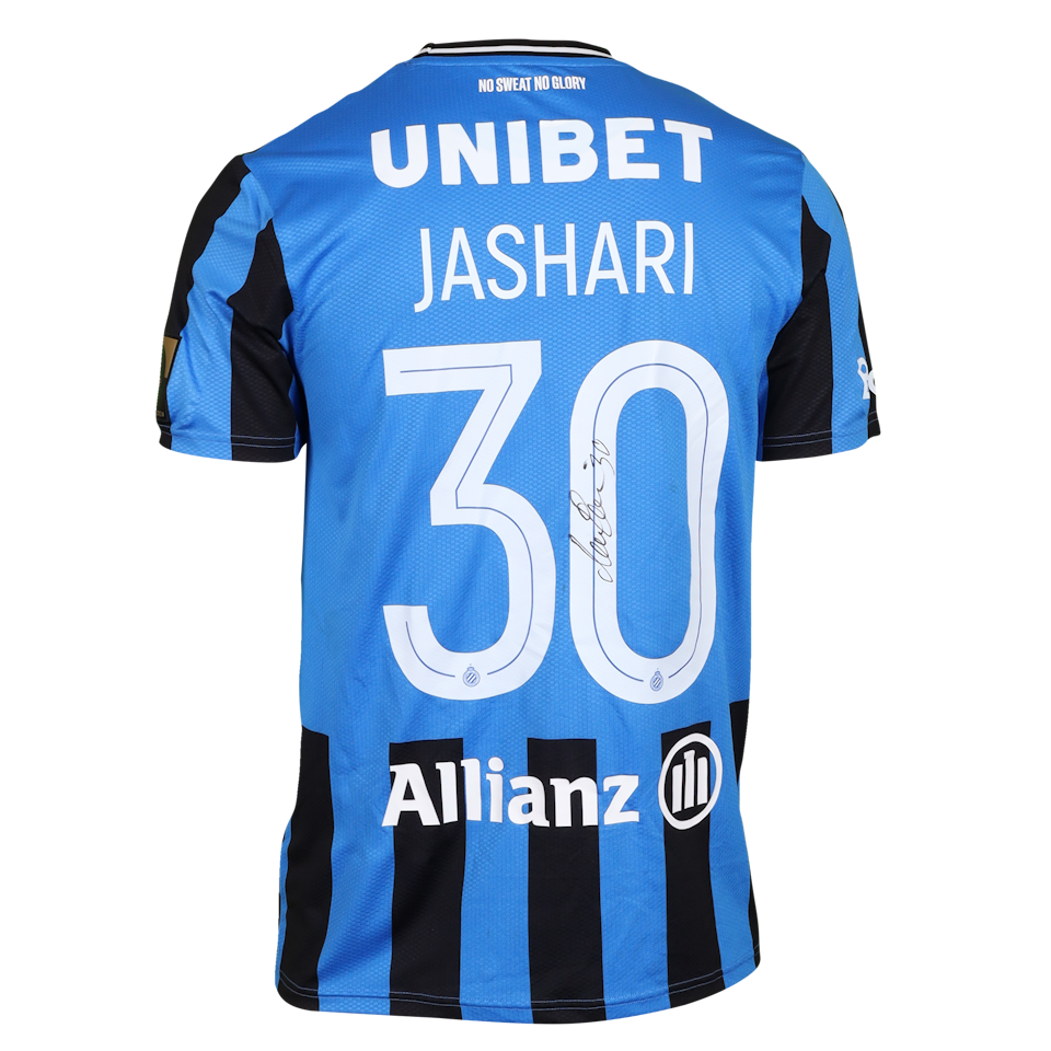 Ardon Jashari Club Brugge shirt