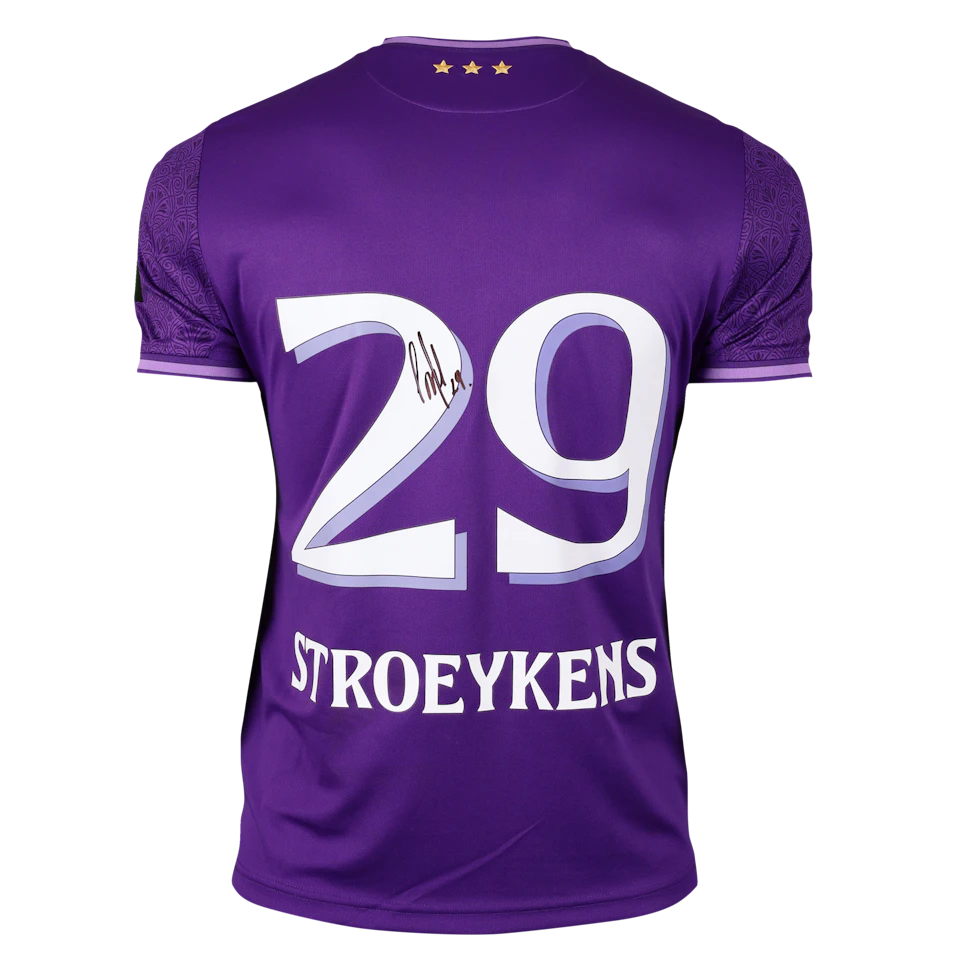 Mario Stroeykens RSC Anderlecht shirt