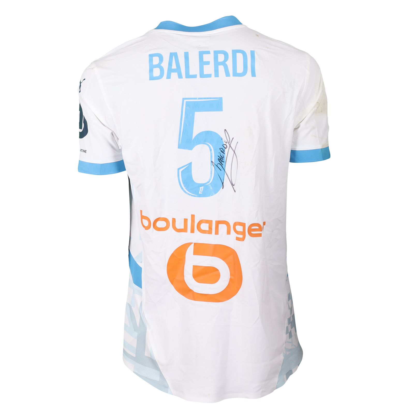Leonardo Balerdi Olympique de Marseille shirt