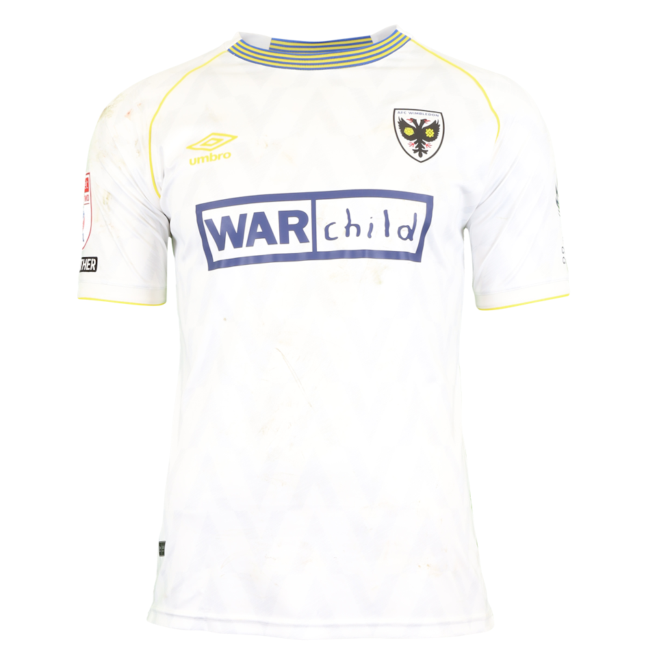 Sam Hutchinson AFC Wimbledon shirt
