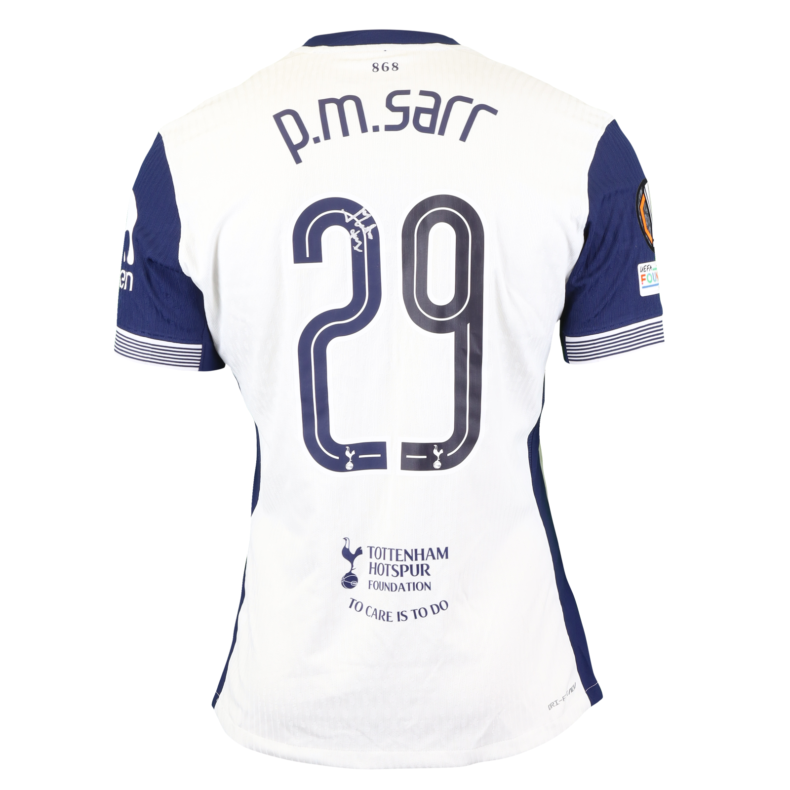 Pape Matar Sarr Tottenham Hotspur shirt