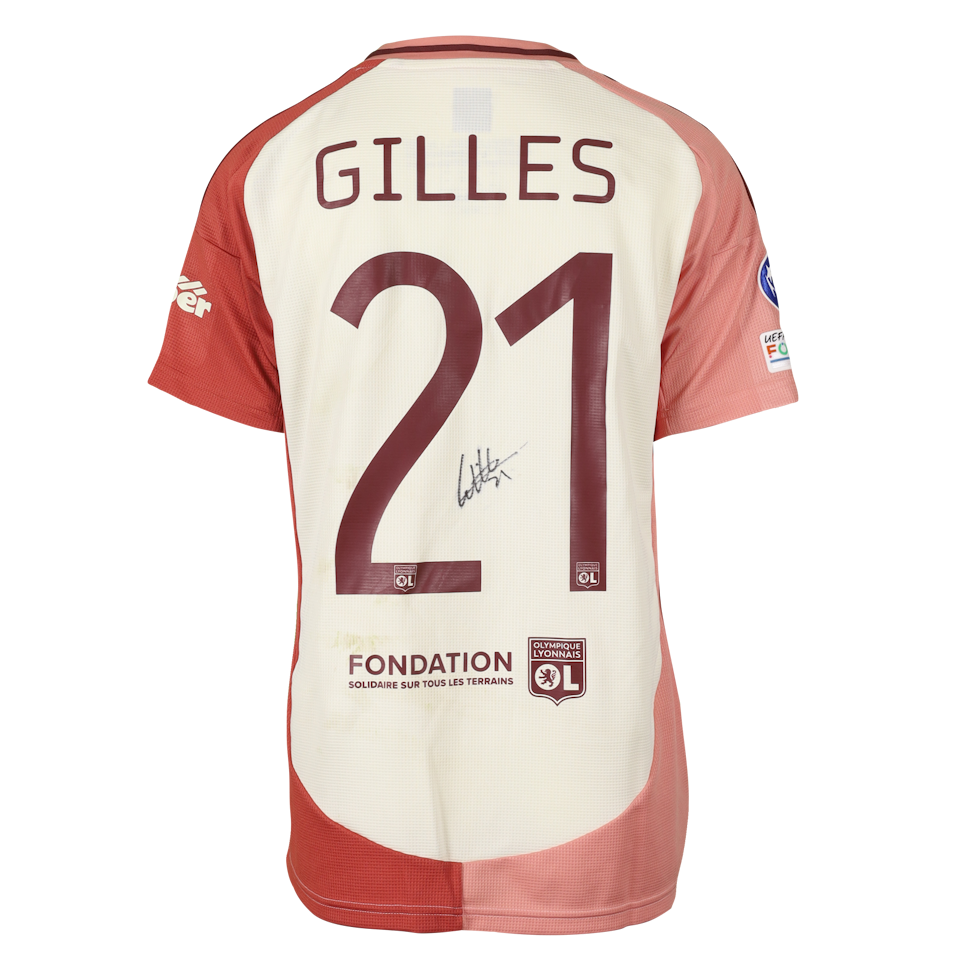 Vanessa Gilles Olympique Lyonnais Féminin shirt