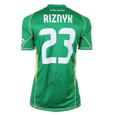 来自Ukraine的Dmytro Riznyk球衣