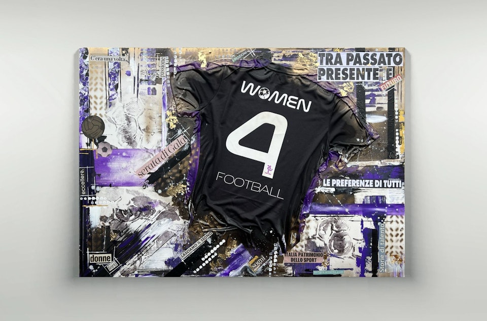 Women4Football Artwork by Deborah S. Rinaldi