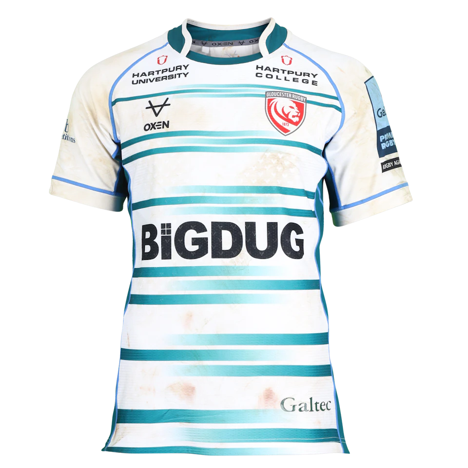 Seb Atkinson Gloucester Rugby jersey