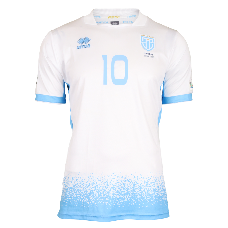 Filippo Berardi San Marino jersey
