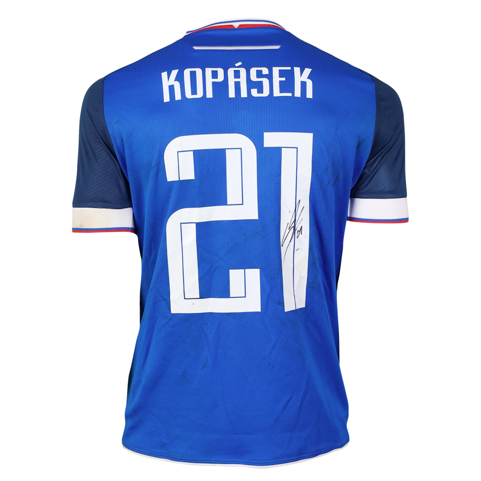 Samuel Kopásek Slovakia U21 shirt