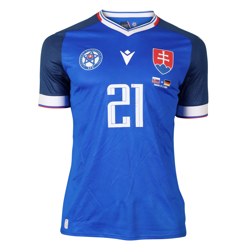 Samuel Kopásek Slovakia U21 shirt