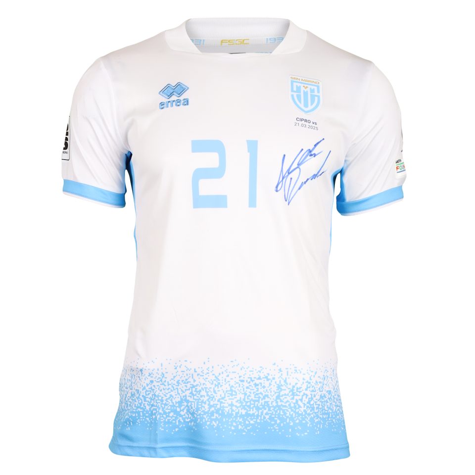 Alberto Riccardi San Marino shirt