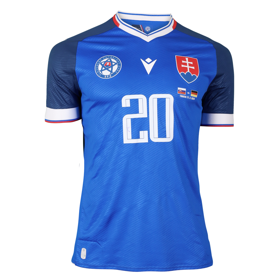 Christián Bačinský Slovakia U21 jersey