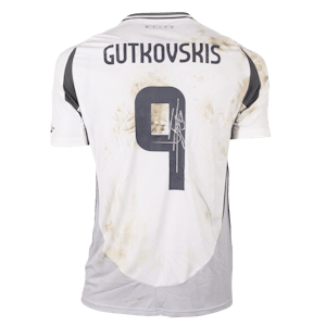 Maillot de Vladislavs Gutkovskis (Latvia)