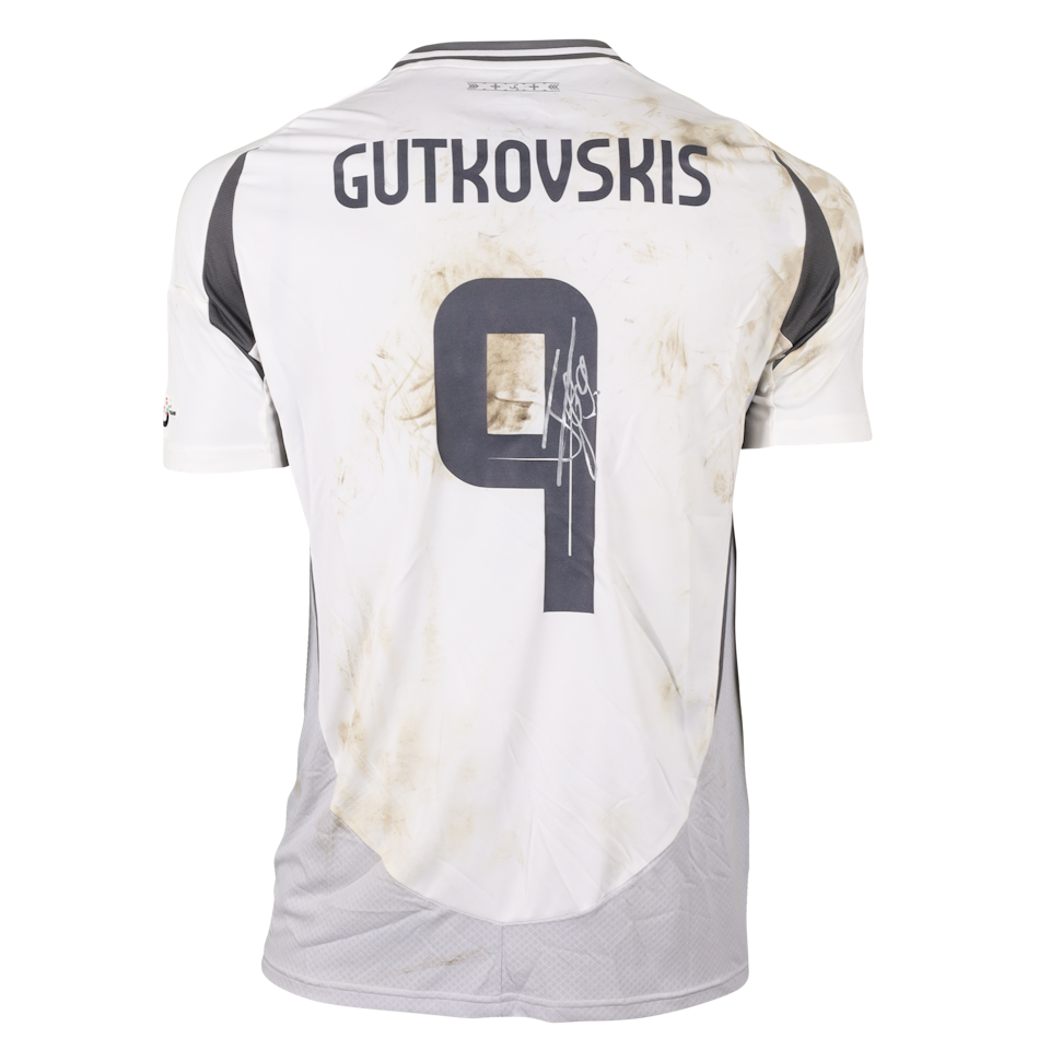Maillot de Vladislavs Gutkovskis (Latvia)