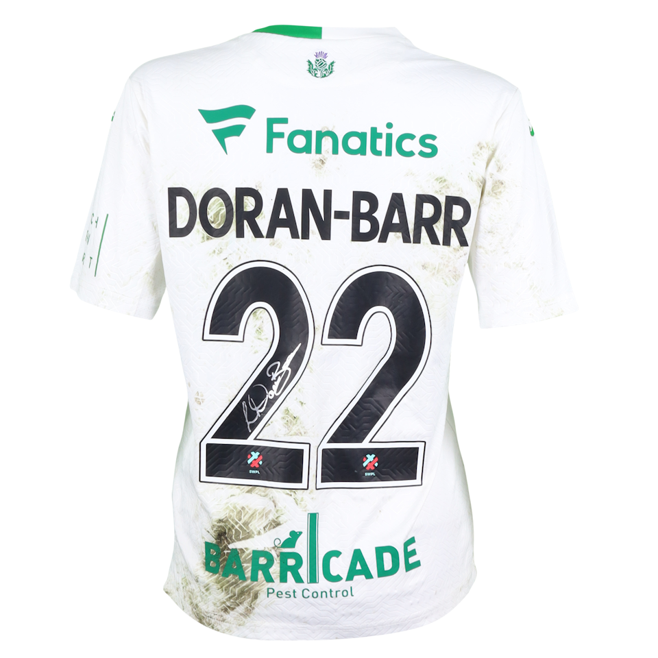 Lauren Doran-Barr Hibernian W jersey