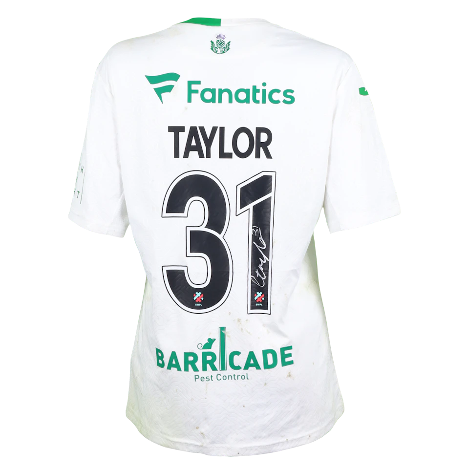 来自Hibernian W的L. Taylor球衣