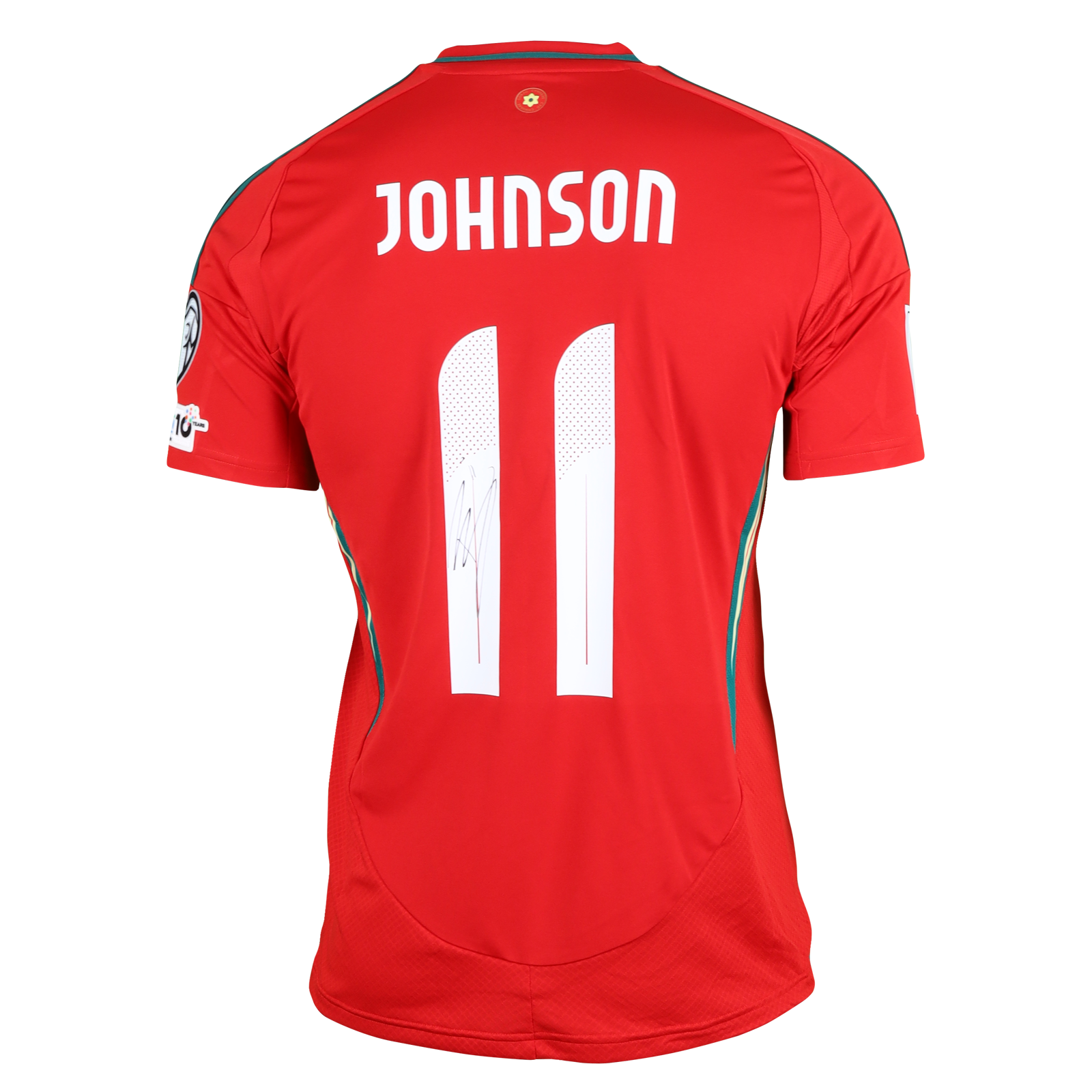 Brennan Johnson Wales shirt