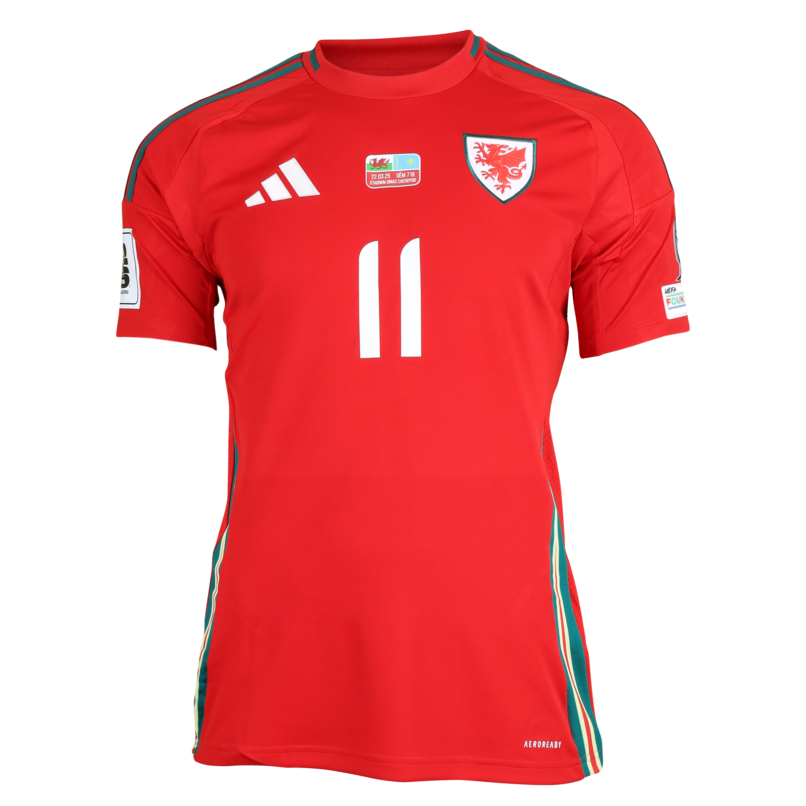 Brennan Johnson Wales shirt