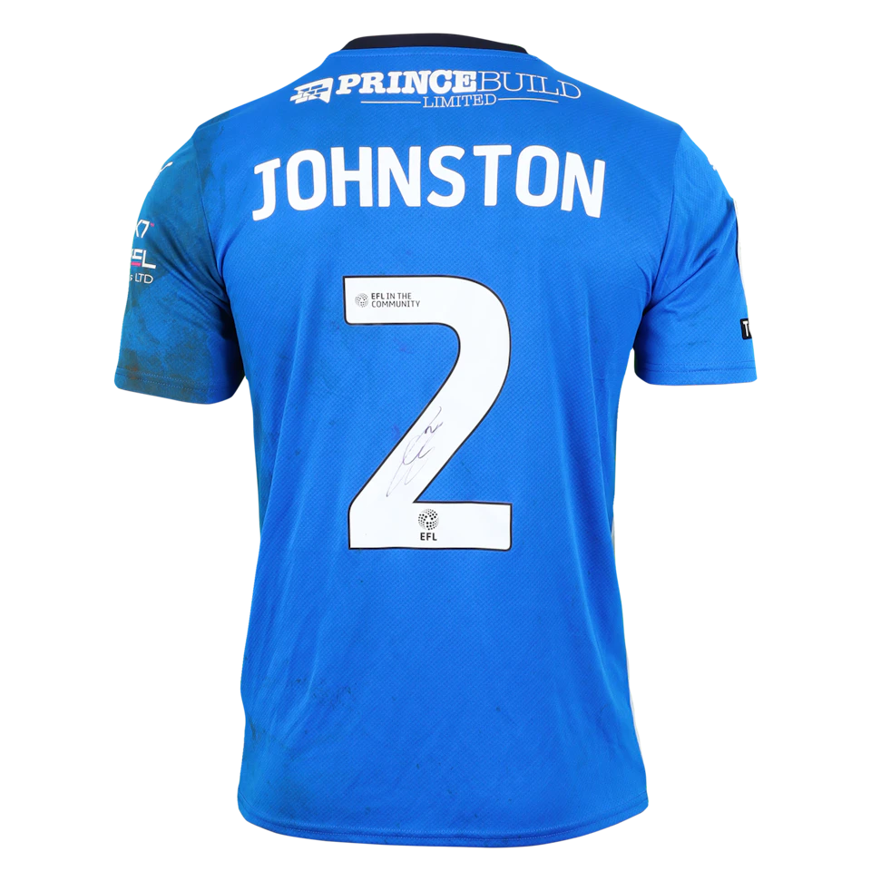 Peterborough United-Trikot von Carl Robert Johnston
