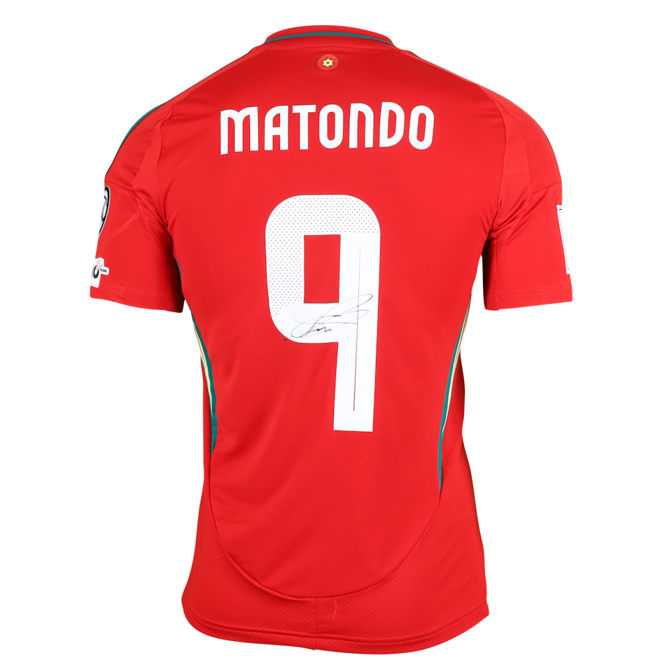 Rabbi Matondo Wales shirt