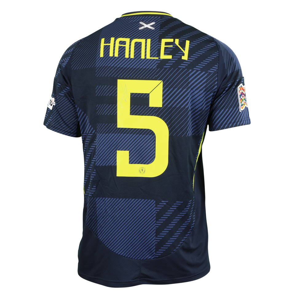 Grant Hanley Scotland shirt