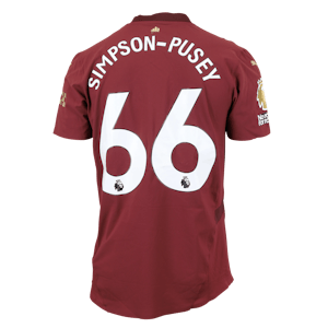Jahmai Simpson-Pusey Manchester City shirt
