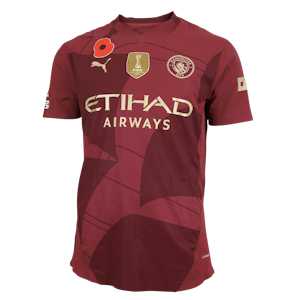 Jahmai Simpson-Pusey Manchester City shirt