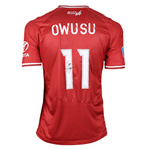Stredair Appuah Valenciennes FC shirt