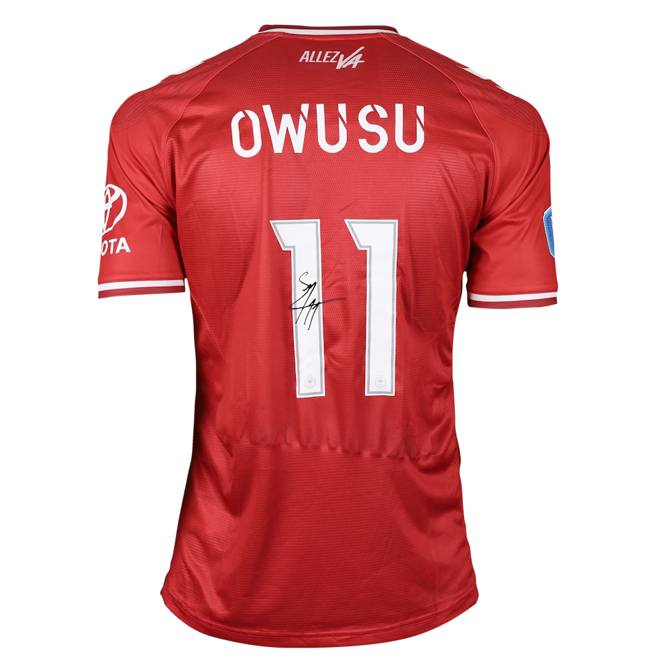 Stredair Appuah Valenciennes FC shirt