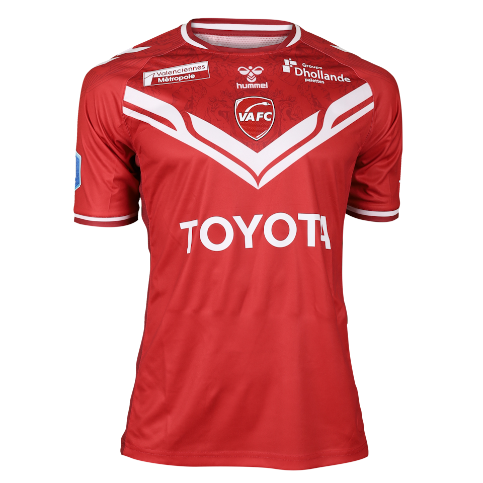 Stredair Appuah Valenciennes FC shirt
