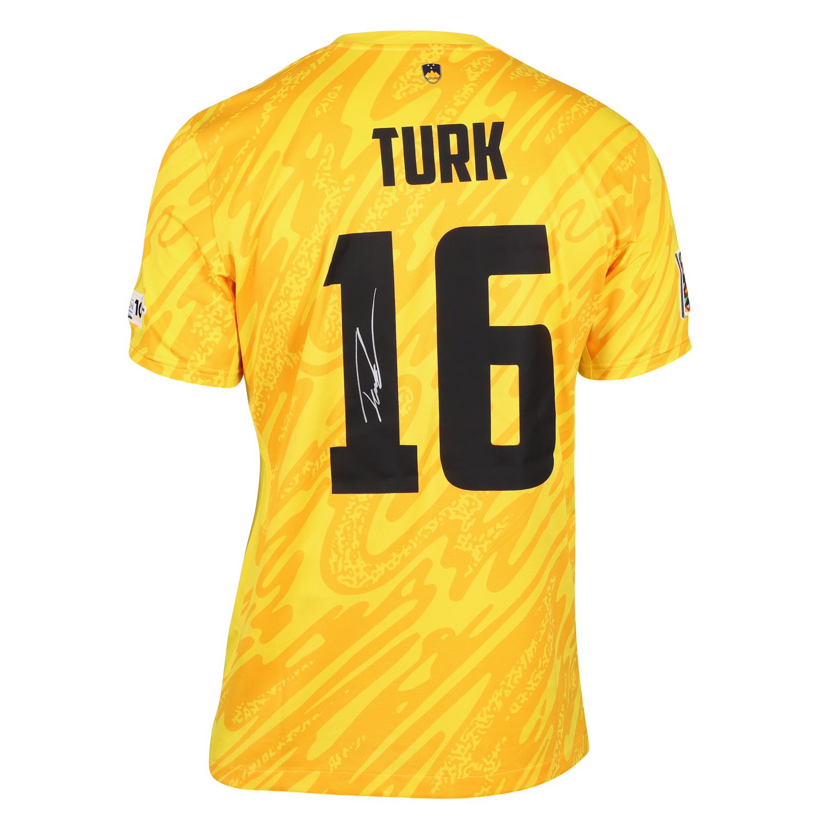 Martin Turk | Slovenia | Slovakia - Slovenia | MatchWornShirt