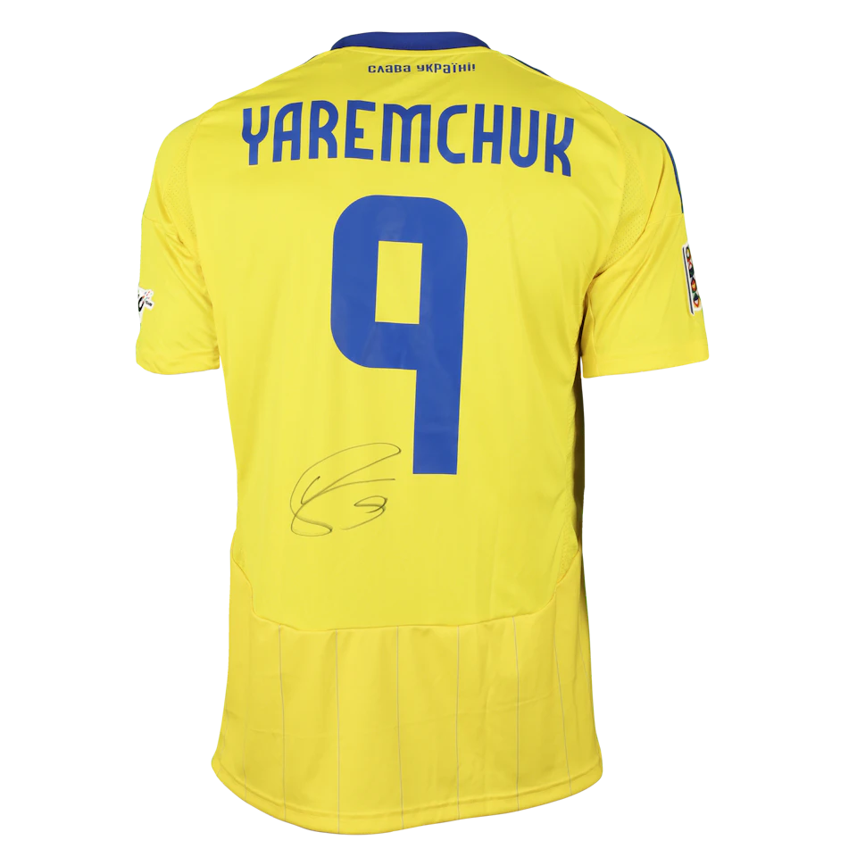 Roman Yaremchuk Ukraine jersey