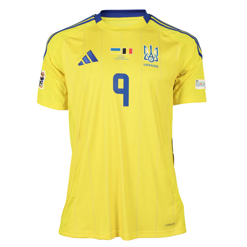 Roman Yaremchuk Ukraine jersey