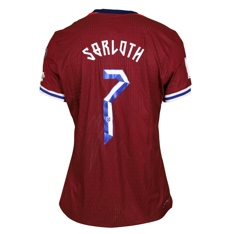 Alexander Sørloth | Israel - Norway | MatchWornShirt