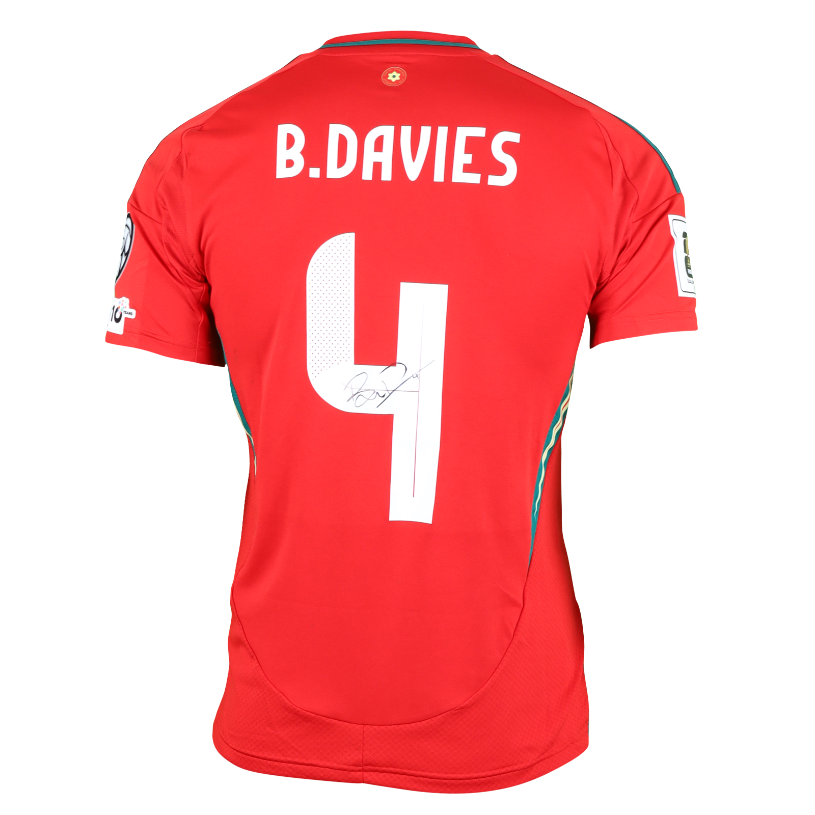 Ben Davies Wales shirt